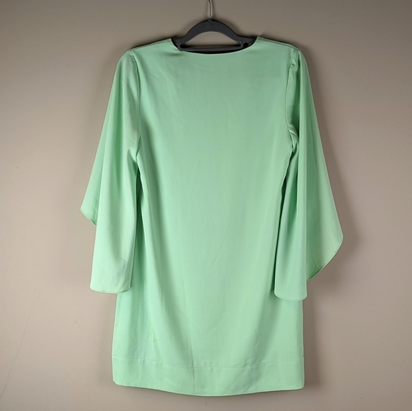 Crosby Olivia Dress with Trumpet Sleeves - Picture 4 of 5